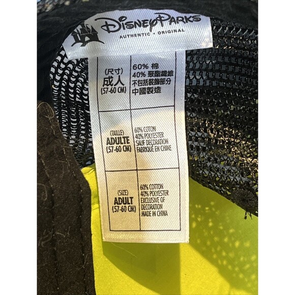 Disney Parks Mickey Mouse Trucker Hat snapback Unisex One Size Hawaiian Luau - Picture 6 of 7